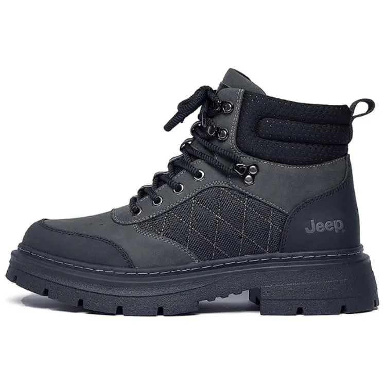 Jeep Crew Martin Boot Men's Gray Black
