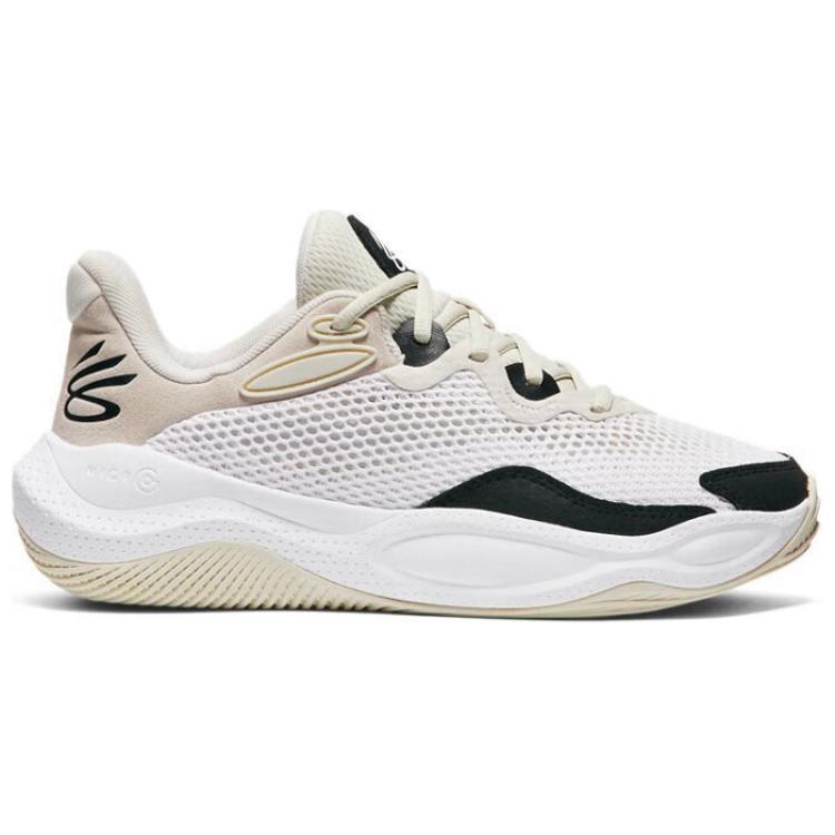 Under Armour Wear-Resistant Low-Top Basketball Shoes Men's Ecru купить в интернет-магазине Yoocart с быстрой доставкой по России.