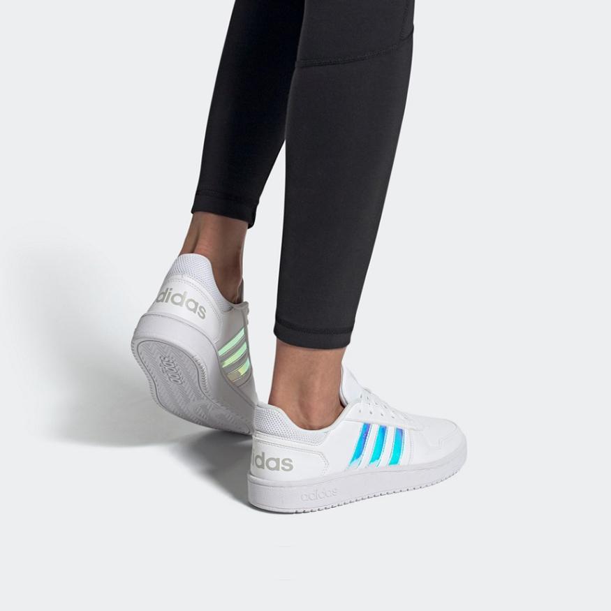 Adidas Hoops 2.0 'White Blue Purple' Women's купить в интернет-магазине Yoocart с быстрой доставкой по России.