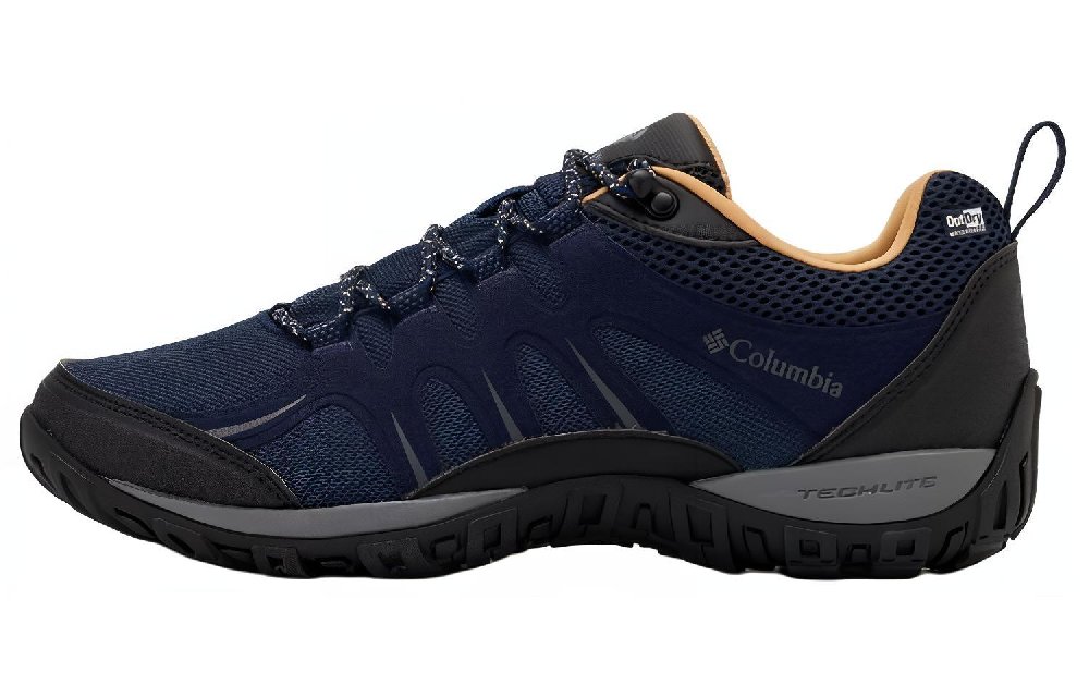 Columbia Hiking / Trekking Shoes Men Low-Top Navy Blue