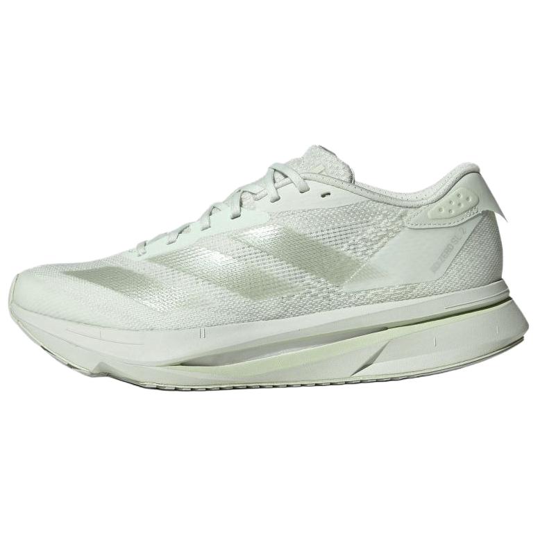 Adidas Adizero SL2 Abrasion Resistant Rebound Low Top Marathon Running Shoes Women's Crystal Jadeite Green