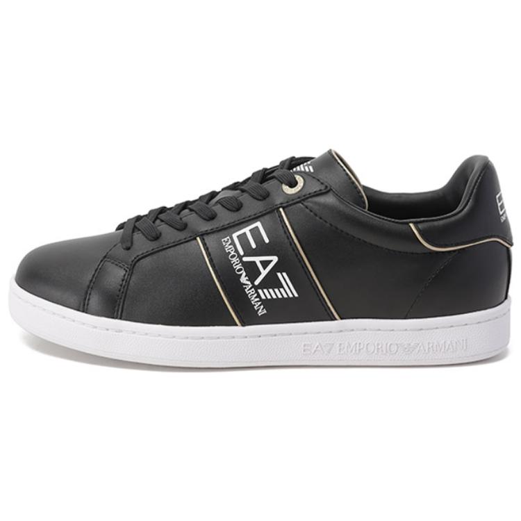 EMPORIO ARMANI Logo-Printed Lace-Up Sneakers