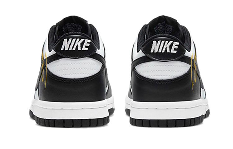 Nike Dunk Anti-Slip Wear-Resistant Low-Top Skateboard Shoes Women's Black White купить в интернет-магазине Yoocart с быстрой доставкой по России.