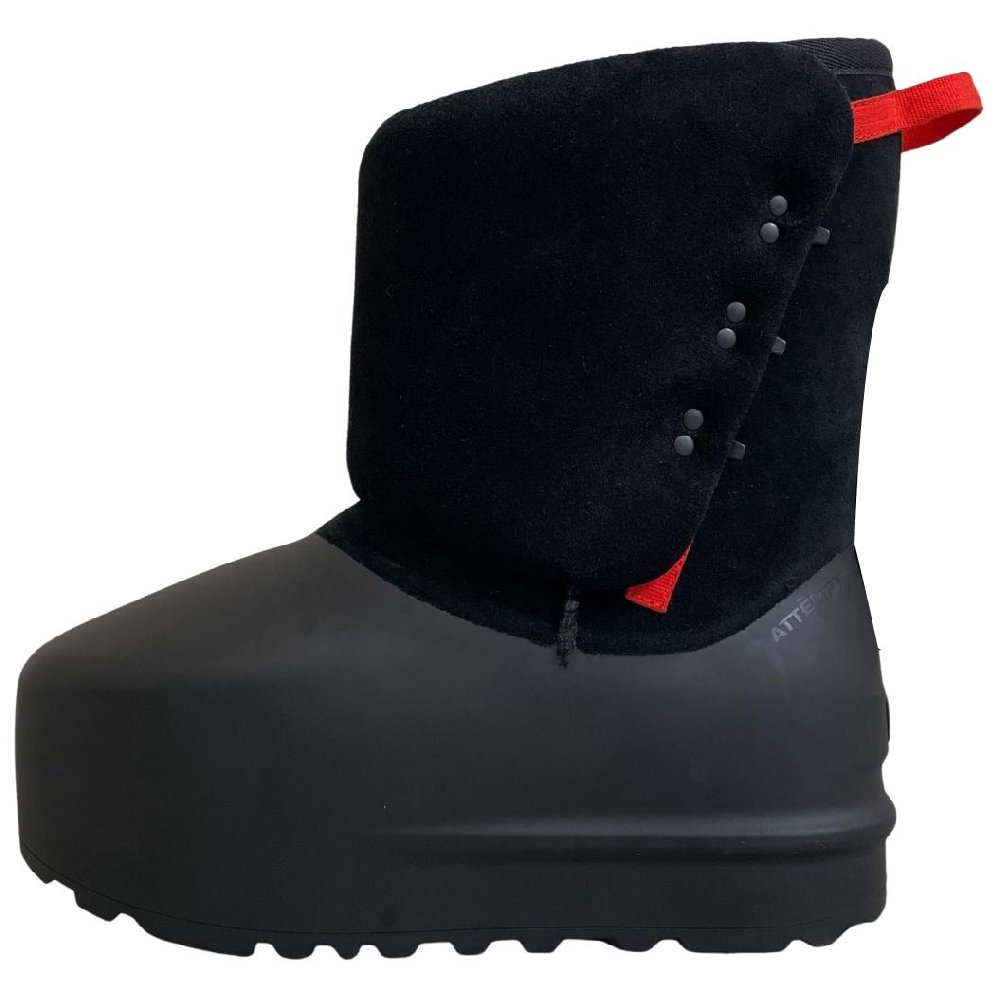 ATTEMPT x UGG Crispy Cream Puff 2.0 Short Snow Boots Unisex Black