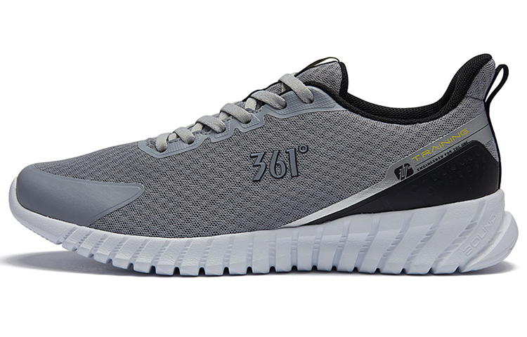 361° Cushioning, Breathable, Lightweight Low Top Running Shoes Men's Space Gray