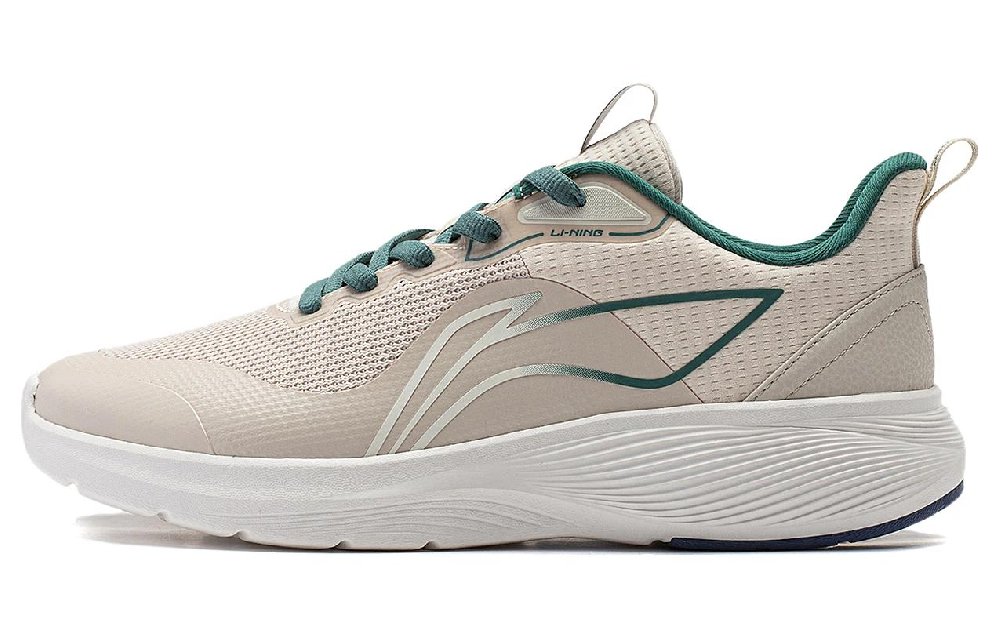 LiNing Take A Dip Cushioning Anti-Slip And Wear-Resistant Low-Top Running Shoes Men's Grit Ash