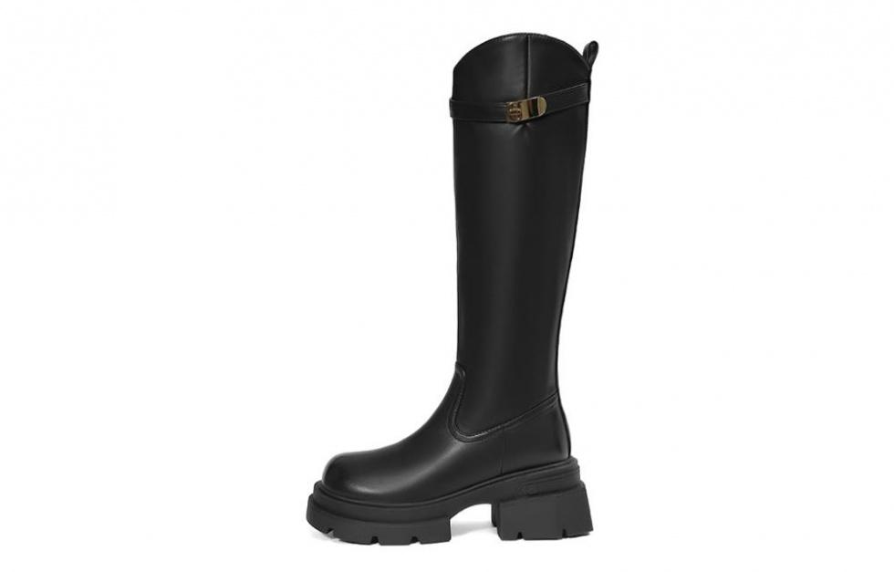 EBLAN Knee-high Boots Women's Black