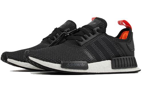 Adidas Nmd R1 Core Black Solar Orange купить в интернет-магазине Yoocart с быстрой доставкой по России.
