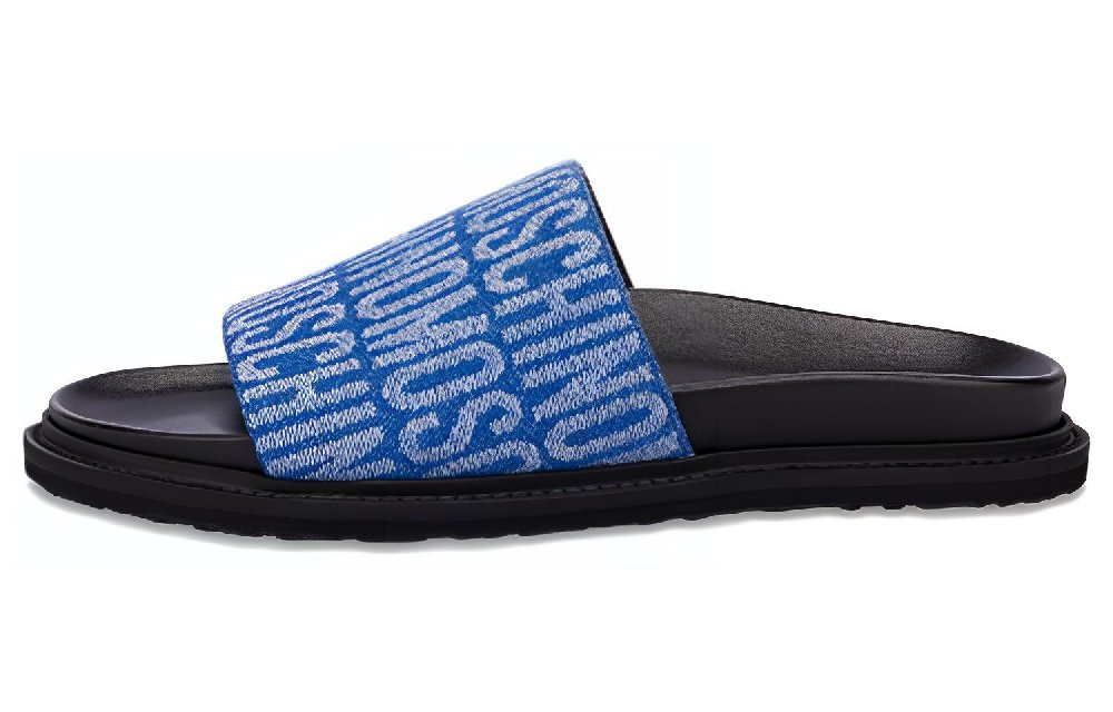 MOSCHINO Slide Slippers Women's Blue