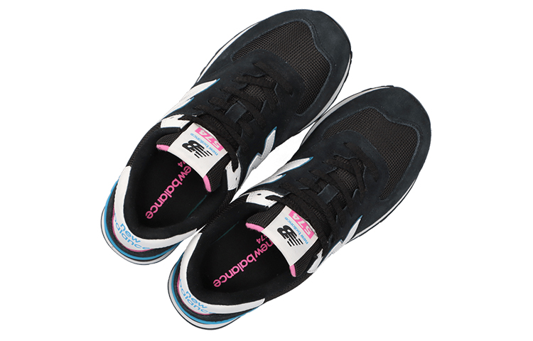 New Balance 574 Black Vibrant Sky Pink Women's купить в интернет-магазине Yoocart с быстрой доставкой по России.