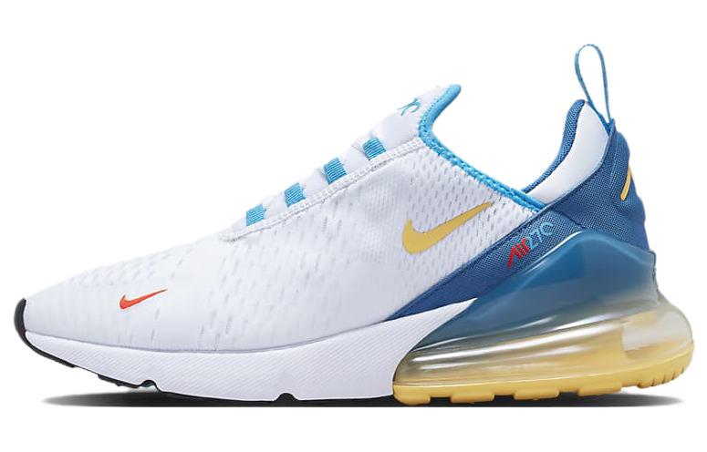Nike Air Max 270 'White Industrial Blue Citron'