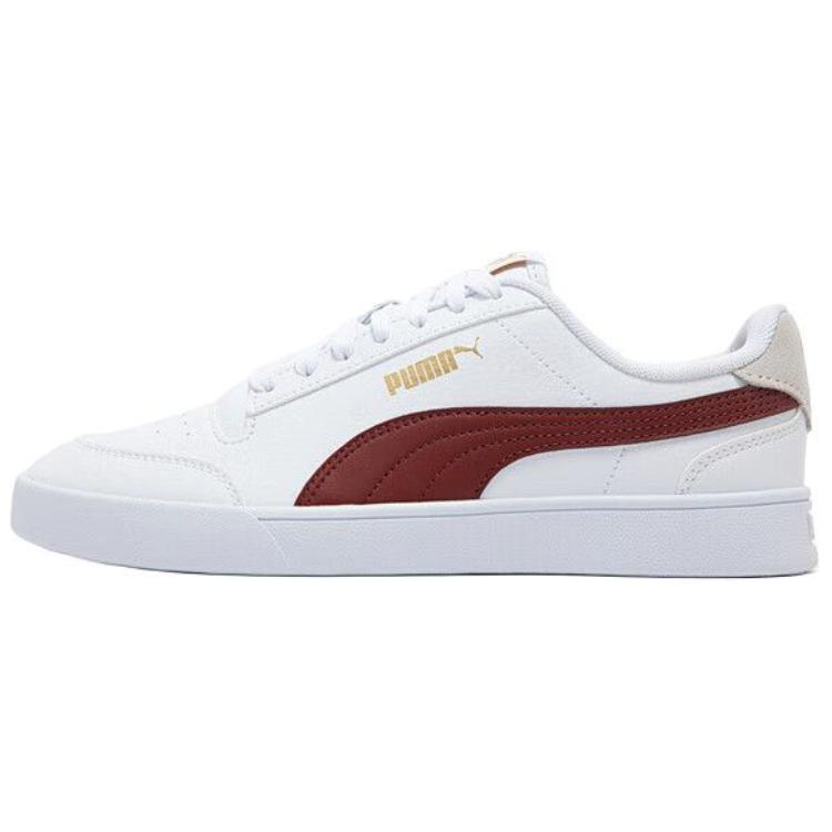 PUMA Shuffle Low Top Skateboard Shoes Unisex White
