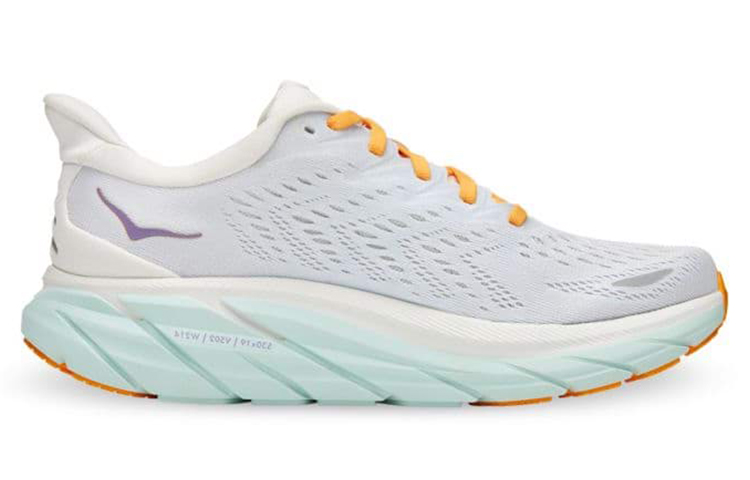 HOKA ONE ONE Clifton 8 Blanc De Blanc Purple Seafoam Women's купить в интернет-магазине Yoocart с быстрой доставкой по России.