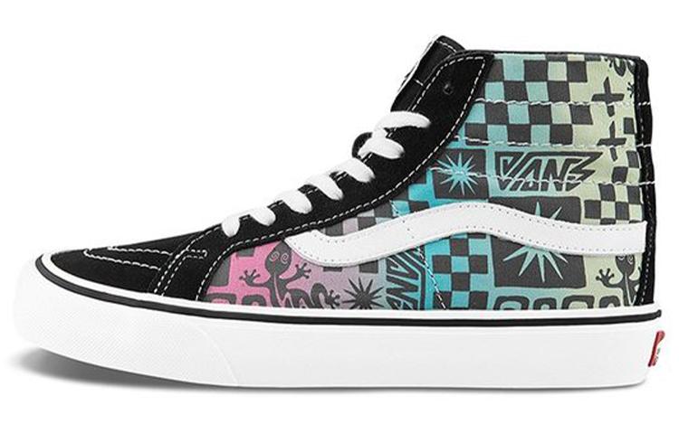Vans SK8 HI Black Green White