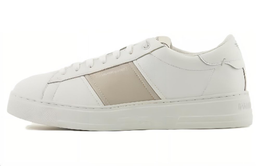 EMPORIO ARMANI Logo Printed Lace Up Sneakers