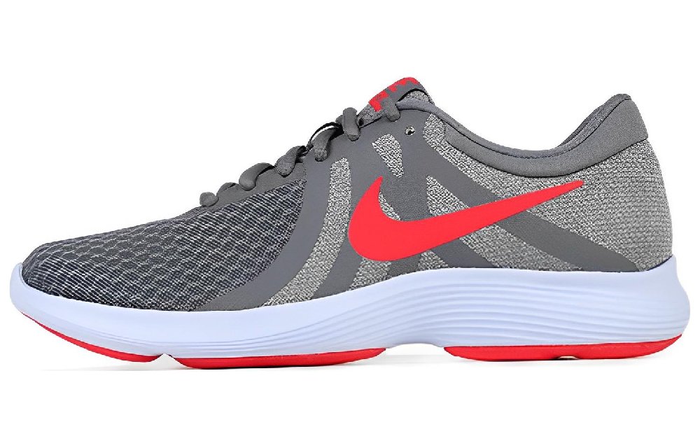 Nike Revolution 4 'Grey Crimson' Women's