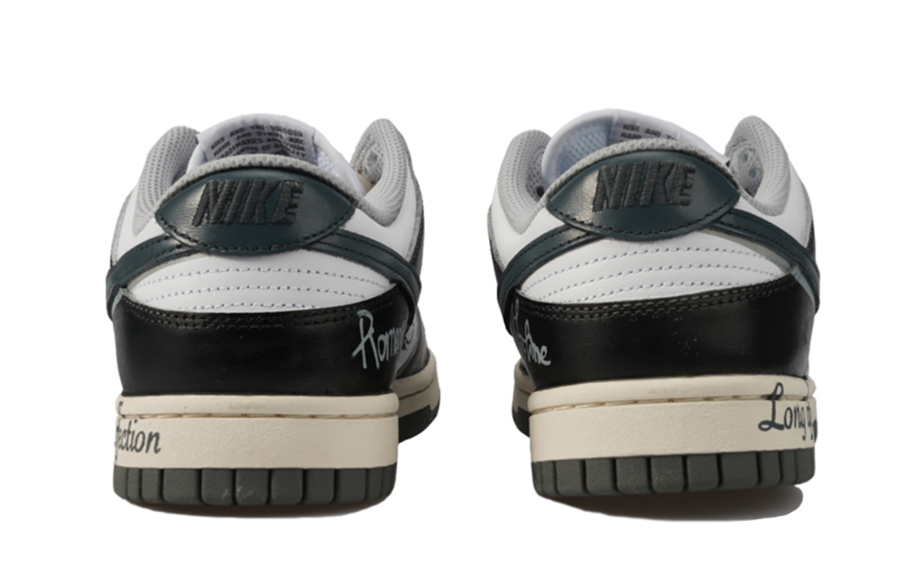 Nike Dunk Low Low-Top Skateboard Shoes Women's Black White Gray купить в интернет-магазине Yoocart с быстрой доставкой по России.