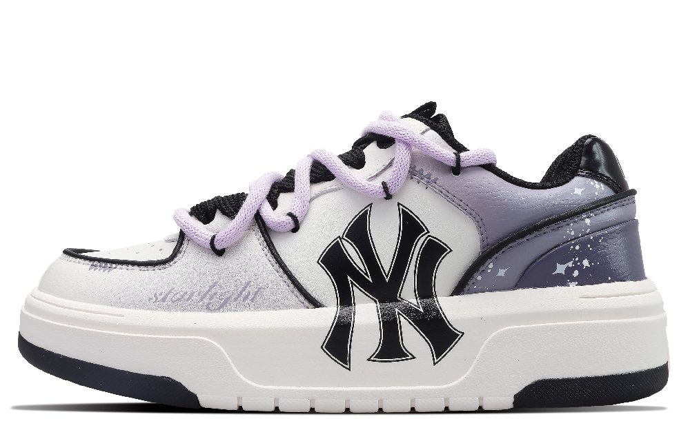 MLB Chunky Liner Emotion Year Of The Dragon Purple Wind Coverage Low-Top Skateboard Shoes Unisex Purple