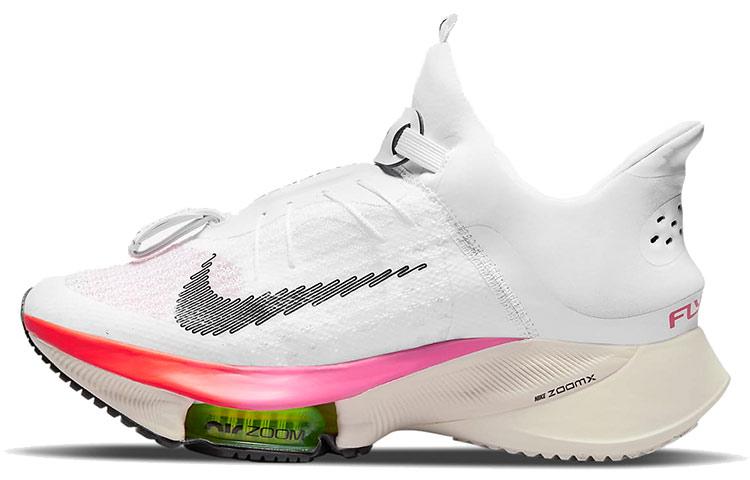 Nike Air Zoom Tempo Next% FlyEase White Pink Blast Women's