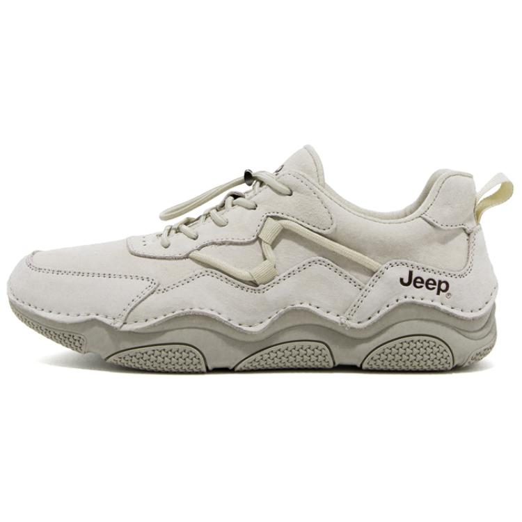 Jeep Low Top Hiking Shoes Men's Sand