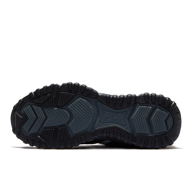 FILA FUSION FREEROAM Hiking Shoes Low Top Casual Shoes Men's Black White