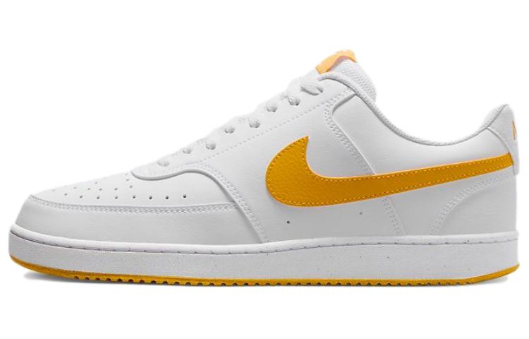 NIKE Кроссовки для скейтбординга Low Top Белый и оранжевый Мужские