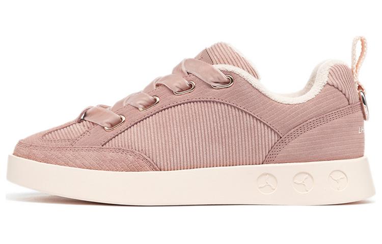 LI NING 1990 Wind Chimes Anti Slip Wear Resistant Low Top Skateboard Shoes Women's Umber