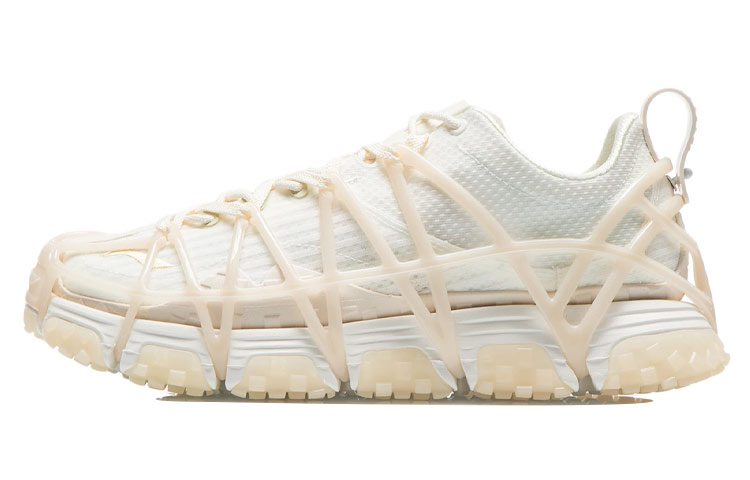 LiNing Mix ACE Cushioning Anti-Slip Wear-Resistant Breathable Supportive Lightweight Low-Top Casual Shoes Men's Ecru