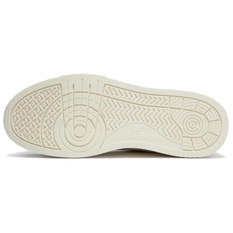361° Slip Resistant Cushioning Low Top Skateboard Shoes Women's White Gray