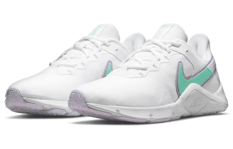 Nike Legend Essential 2 White Green Glow Women's купить в интернет-магазине Yoocart с быстрой доставкой по России.
