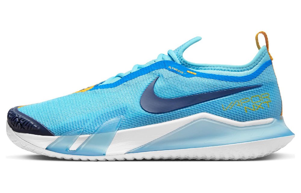 Nike React Vapor Nxt Hc Stadium Tennis Shoe Blue