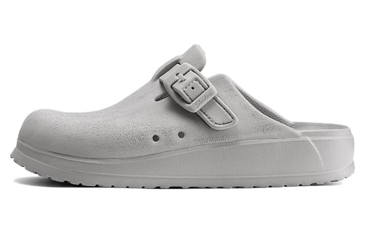 Skechers EVA Closed Toe Slippers Women's Gray