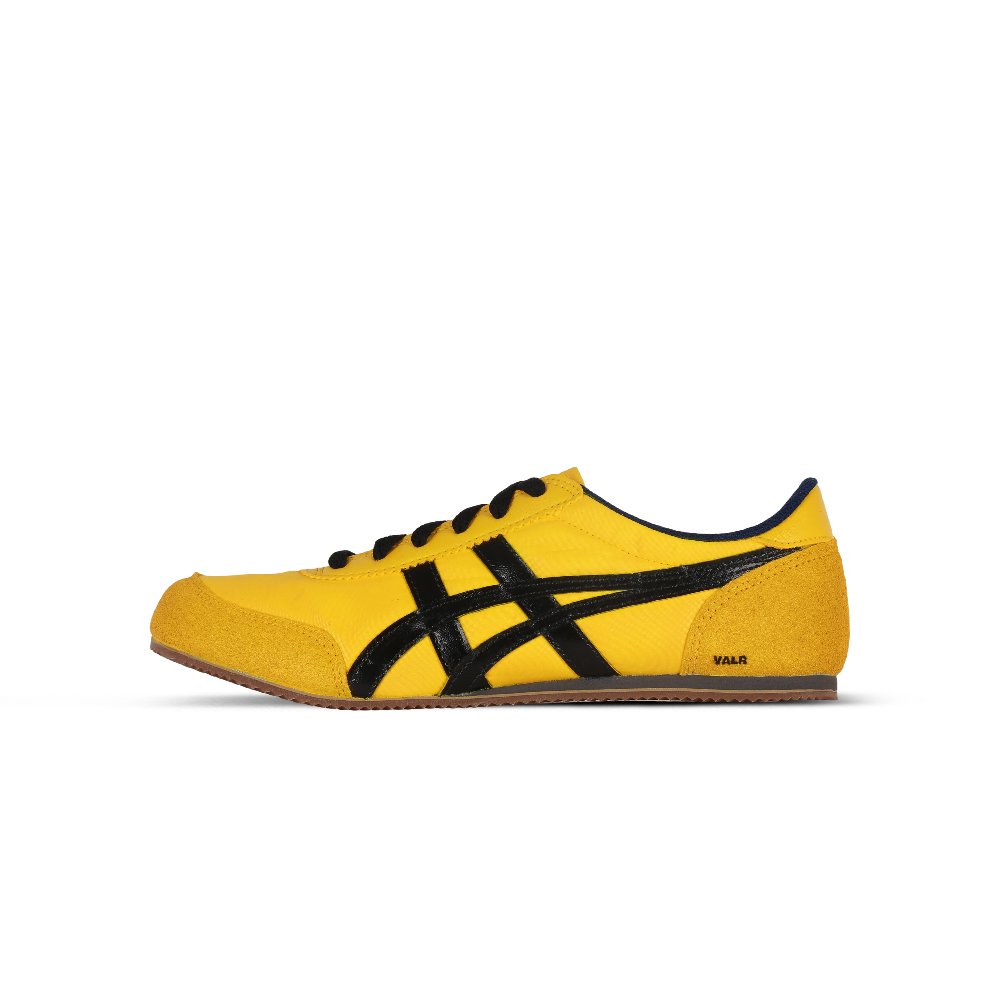 Onitsuka Tiger Track Trainer Lemon Abrasion Resistant Low Top Casual Shoes Unisex Yellow Black