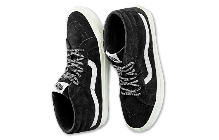 Vans Sk8 mid Reissue Ghillie Mte Shoes Black/White