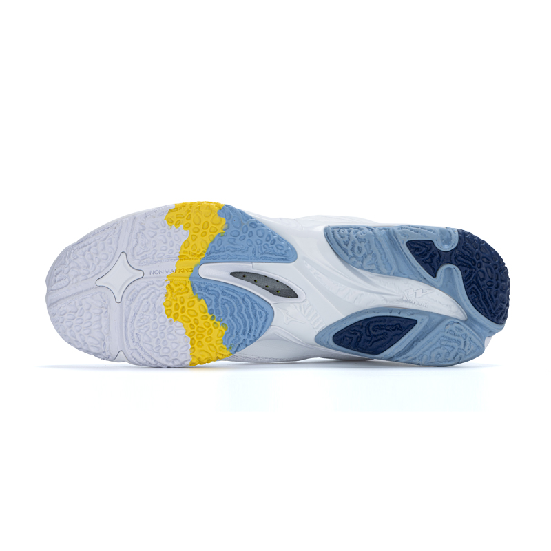 Mizuno Wave Lightning Z8 Mid 'White Bellwether Blue'