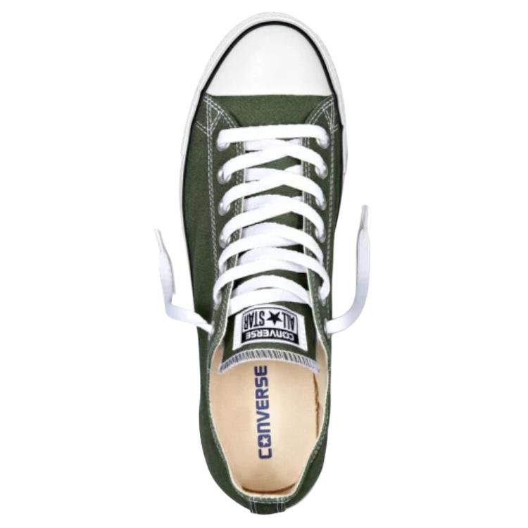 Converse All Star Anti Slip Wear Resistant Low Top Canvas Shoes Unisex Green