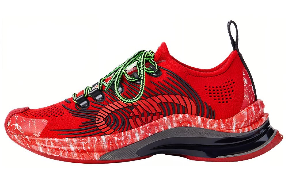 GUCCI Women's Run Sneaker 'Red' Women's