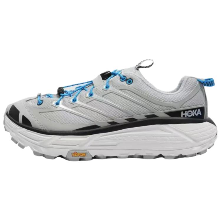 HOKA ONE ONE Mafate Three 2 Abrasion Resistant Low Top Trail Running Shoes Unisex Gray купить в интернет-магазине Yoocart с быстрой доставкой по России.
