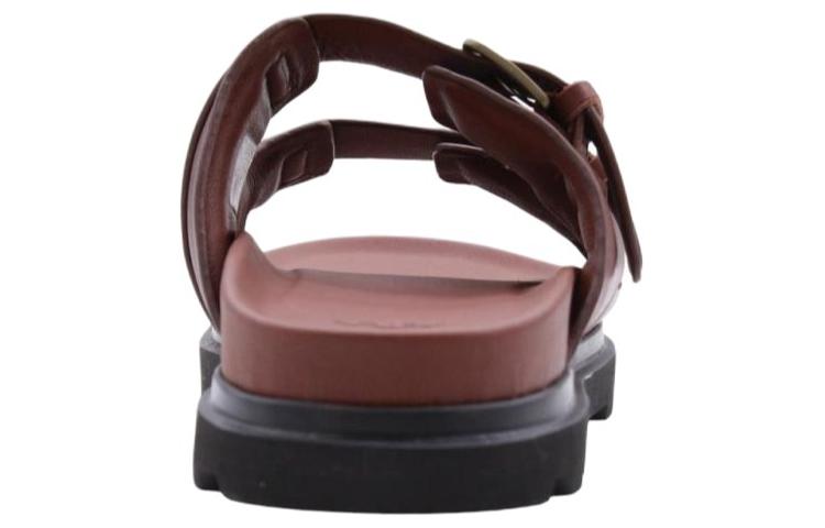 UGG Capitola Buckle Slide Sandal Cognac купить в интернет-магазине Yoocart с быстрой доставкой по России.