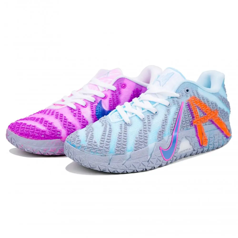 Nike Ja Morant 3 Low top Basketball Shoes Unisex Blue Pink