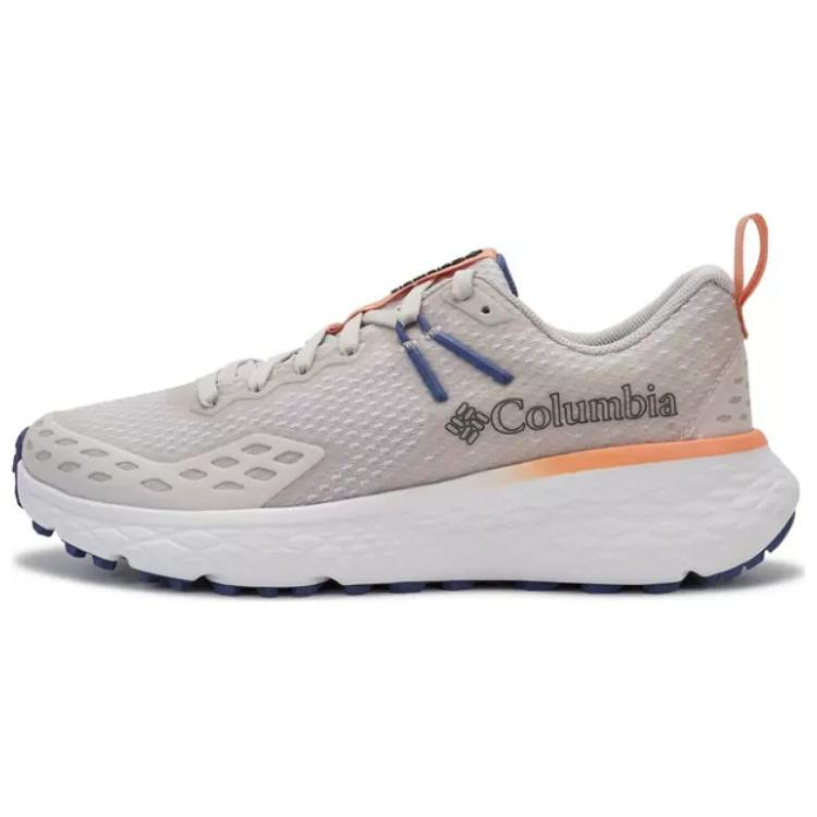 Columbia Cushioning, Slip Resistant, And Breathable Low Top Hiking Shoes Women's Light Gray