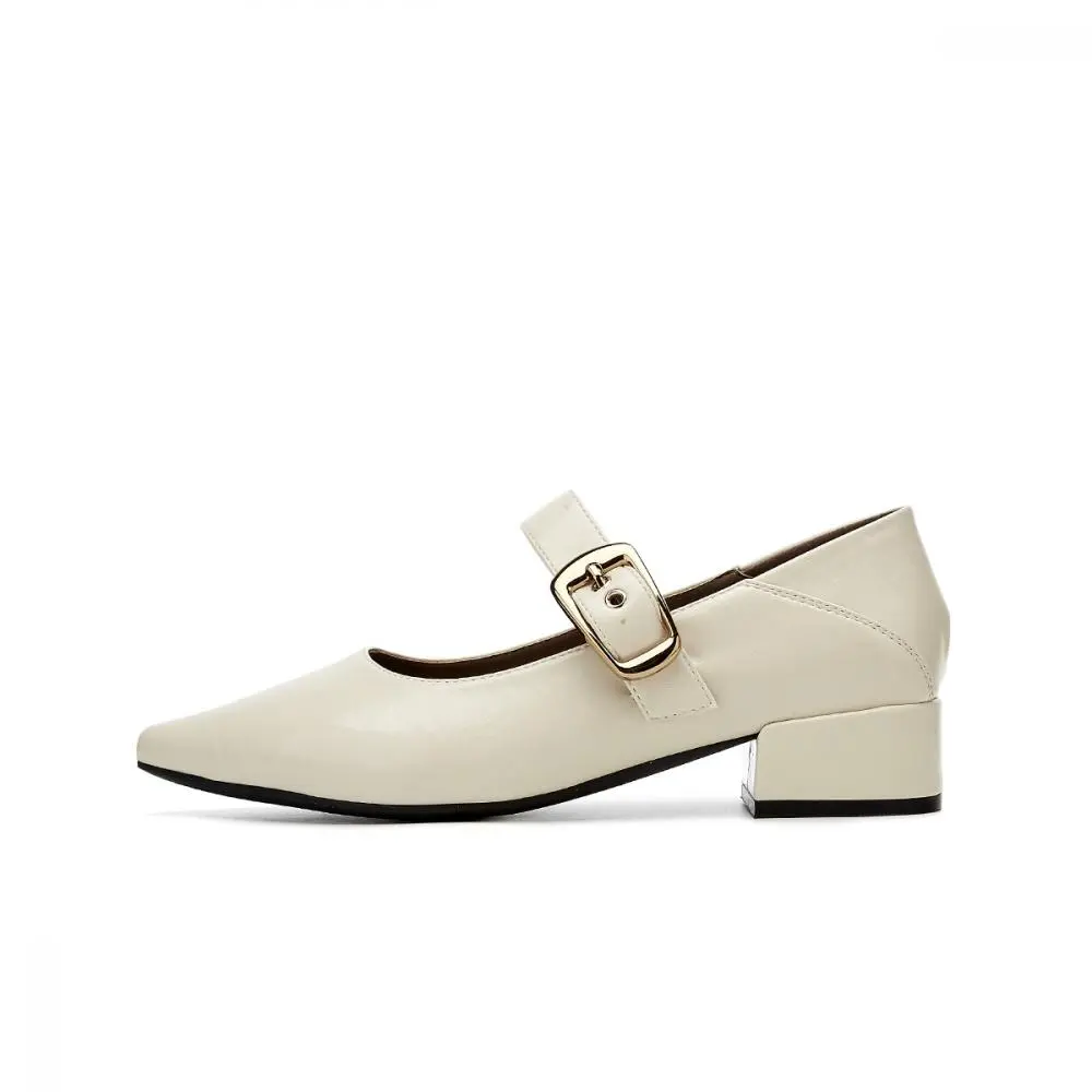 EBLAN Chunky Heel Mary Jane Shoes Women's