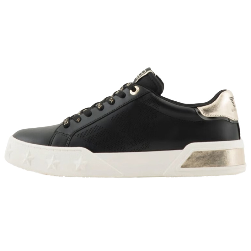 EMPORIO ARMANI Low-Top Skateboard Shoes Men's Black