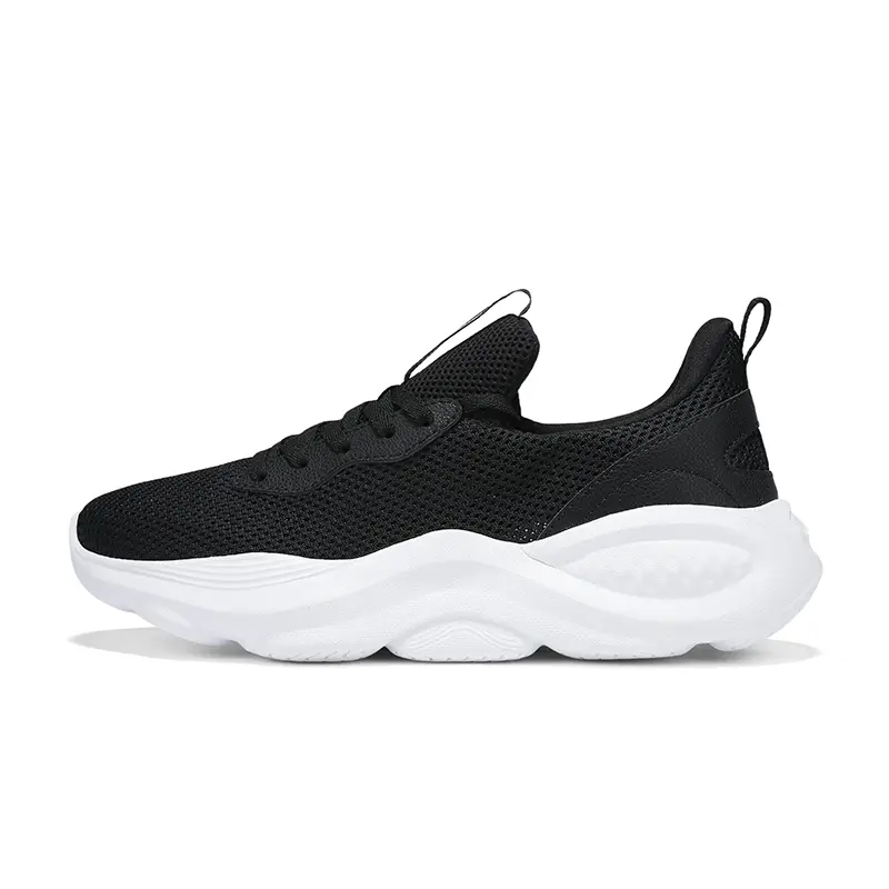 361° Cushioning, Breathable, Lightweight Low Top Casual Shoes Women's Black White