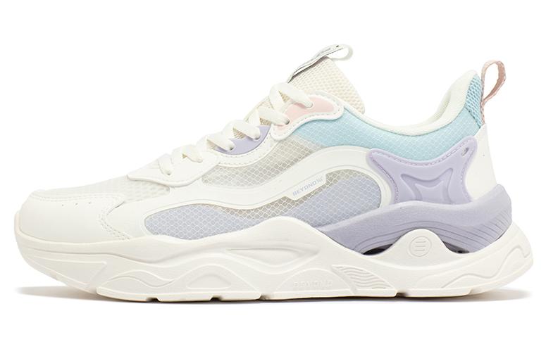 361° Anti-Slip And Wear-Resistant Breathable Low-Top Sports Casual Shoes Women's White Blue Purple