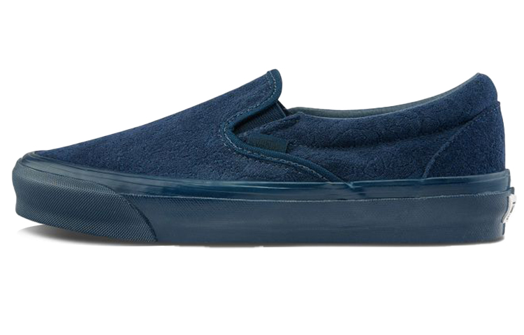 Vans Og Classic Slip On 'Velvet Embroidery Leopard Dress Blues'
