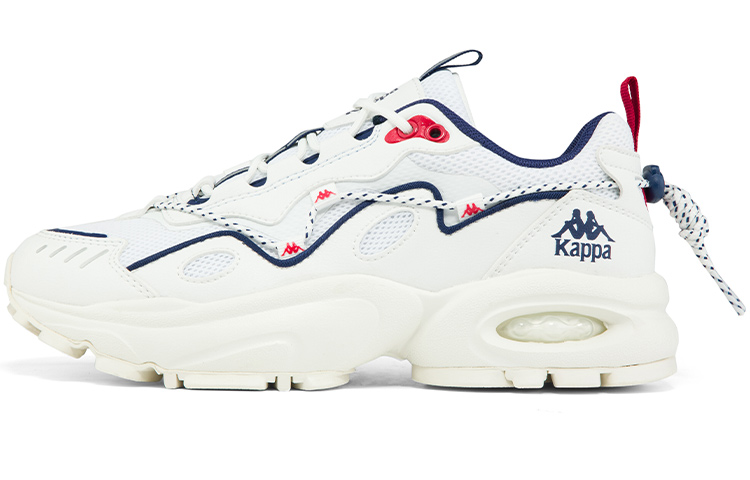 Kappa Low-Top Casual Shoes Women's Bleached White Blue
