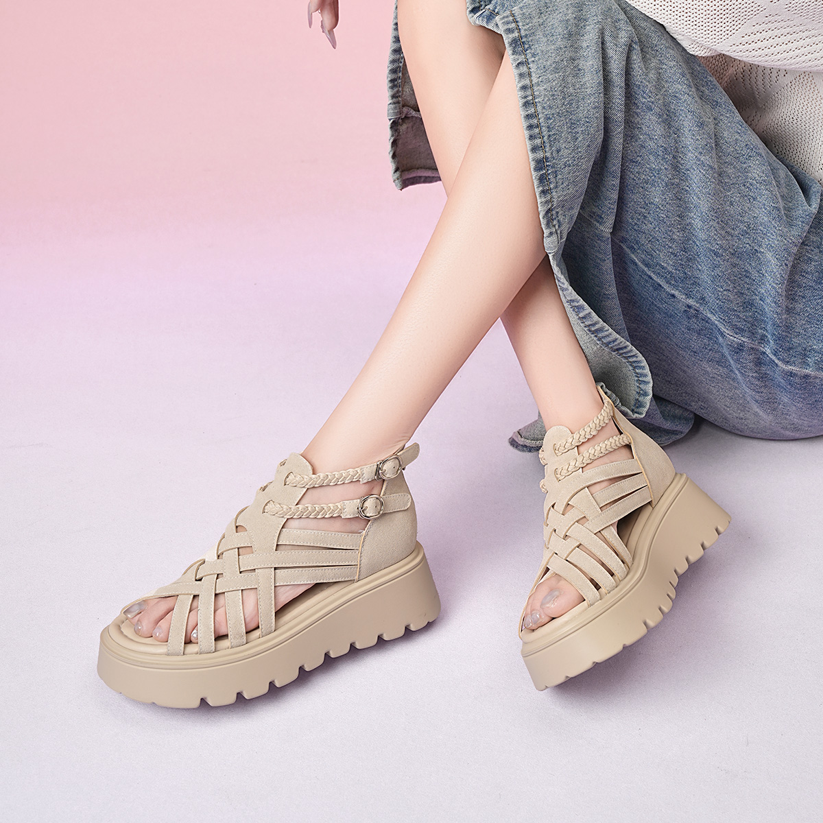 EBLAN Roman Sandals Women's купить в интернет-магазине Yoocart с быстрой доставкой по России.