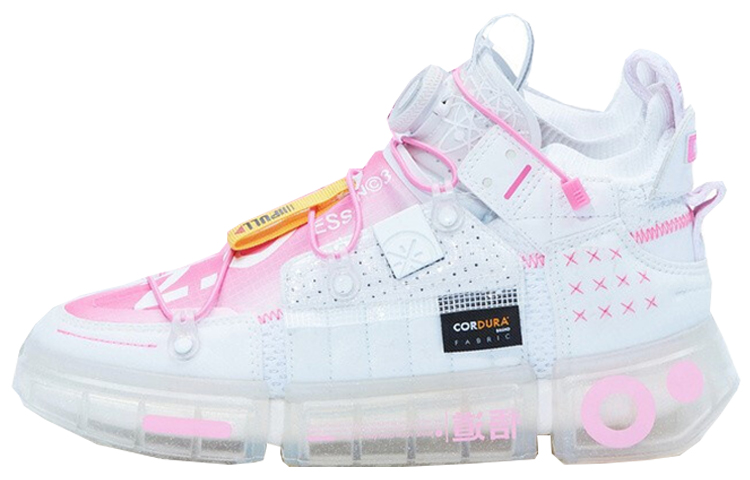 LiNing Essence 2 Futuristic Low Top Sports Casual Shoes Women's Fluorescent Glow Pink