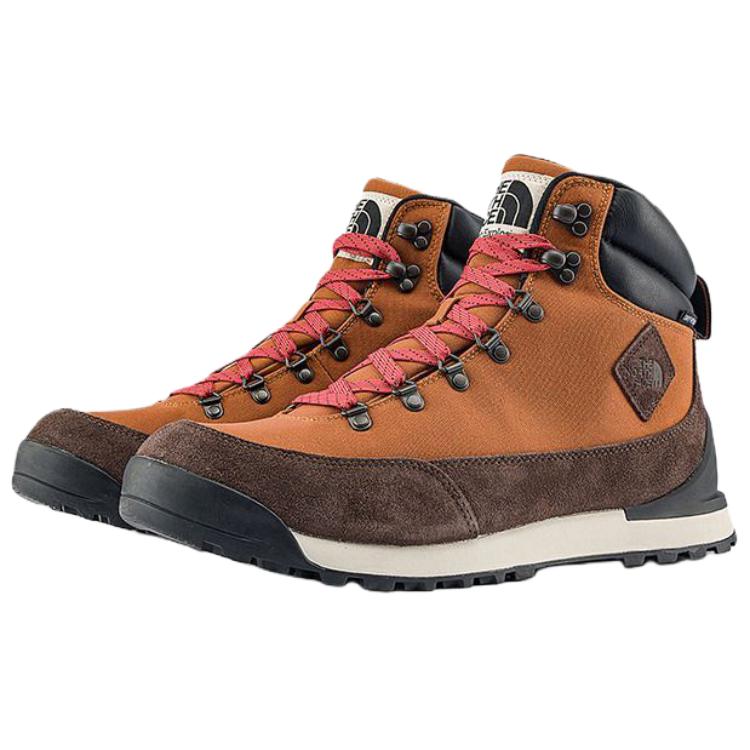 THE NORTH FACE Berkeley Breathable, Waterproof, And Abrasion Resistant Crew Outdoor Boots Men's Stone Tan